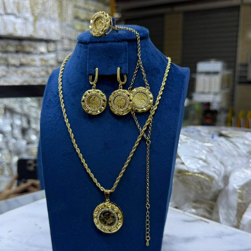 Ensemble Louis en acier inoxydable